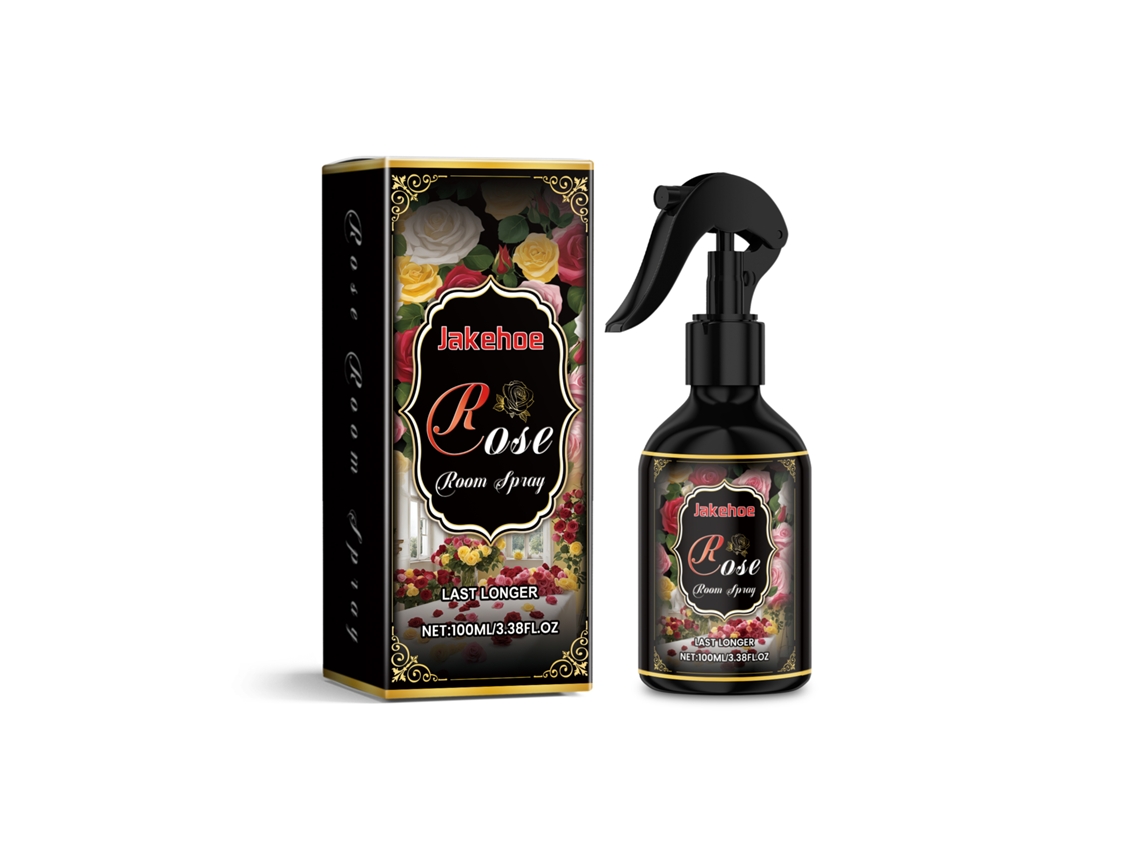 Spray perfumado rosa para uso en interiores