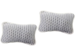 Te, En Pp, Almohada De Baño De Poliéster Con Malla 3d Blanca