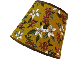 Lámpara de mesa ligera y resistente con casquillo E27 y revestimiento de tela, ideal para el dormitorio. SFUSHOS