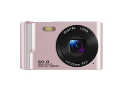 Cámara Digital 4k Hd Pantalla Lcd De 2.8 Pulgadas Zoom 16x Cámara Compacta Para Estudiantes Rosa Gertiz