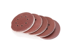 50 Discos De Lijado Redondos 125mm 40 60 80 120 240 Con 8 Agujeros Para Lijar Pulir Mezclar
