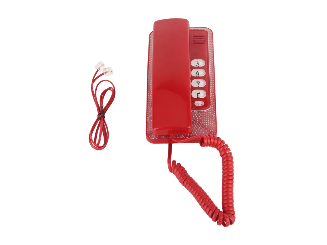 Teléfono De Pared Con Cable Kxt-438 Con Función De Flash Rápido Y Funcionamiento Silencioso Para El Hogar, Hoteles, Escuelas Y Oficinas.