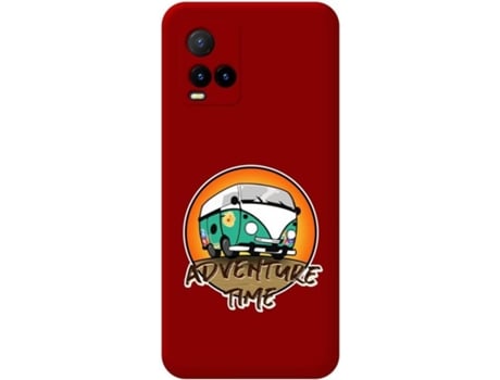 Carcasa Vivo Y21s / Y33s TUMUNDOSMARTPHONE Adventure Time Rojo