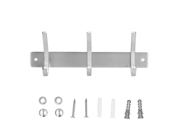 Ganchos Para Pared De Acero Inoxidable Cepillado Para Ropa, Cocina Y Baño