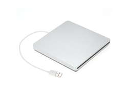 Unidad Externa De Cd/dvd Usb 2.0 Ultradelgada Y Portátil, Compatible Con Pc.