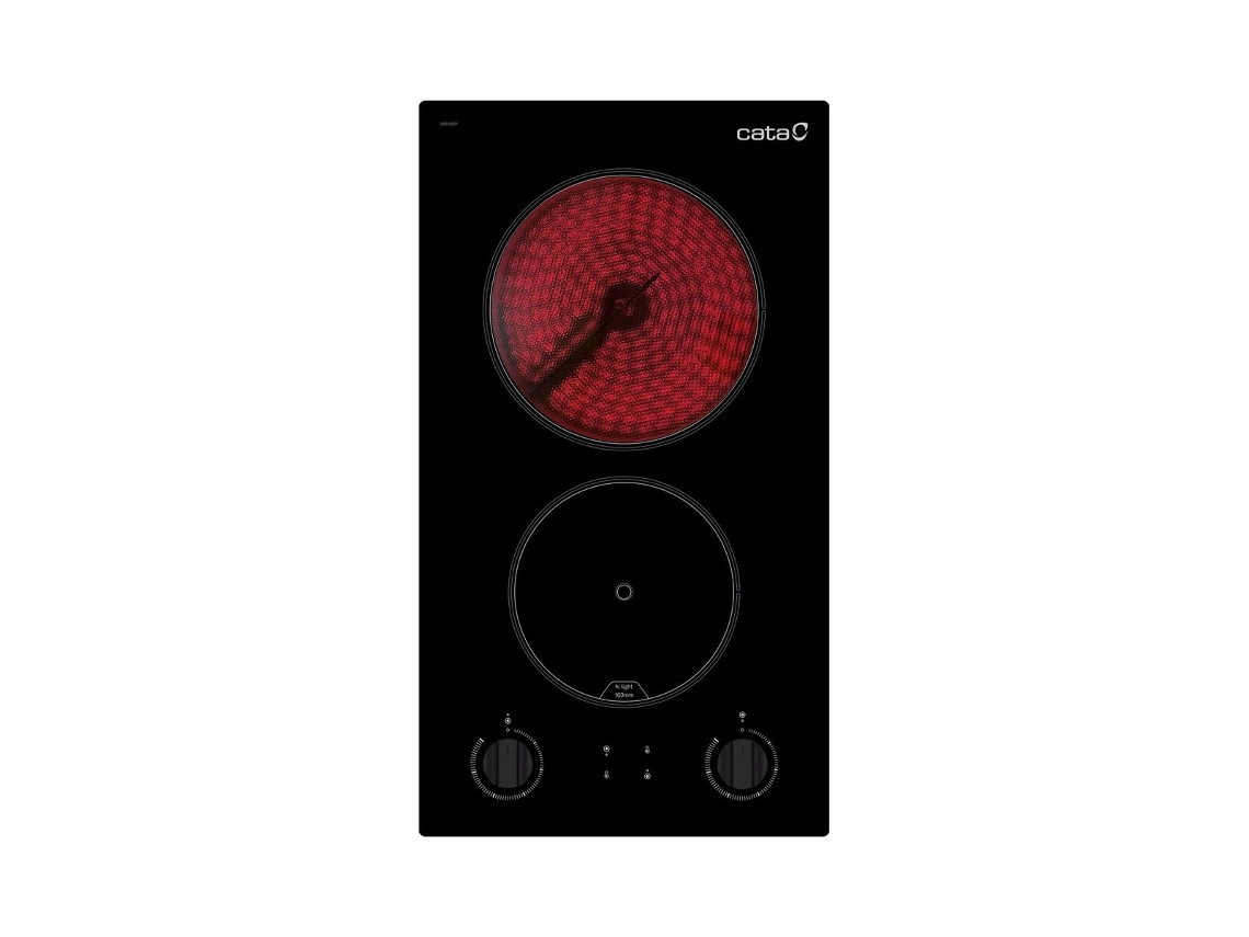 Placa de Vitrocerámica CATA VI302 (Eléctrica - 36.5 cm - Negro)