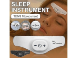 Dispositivo para aliviar la migraña, el insomnio y los problemas del sueño, dispositivo de microcorriente TENS para ayudar a dormir, masajeador de cabeza para aliviar el dolor.