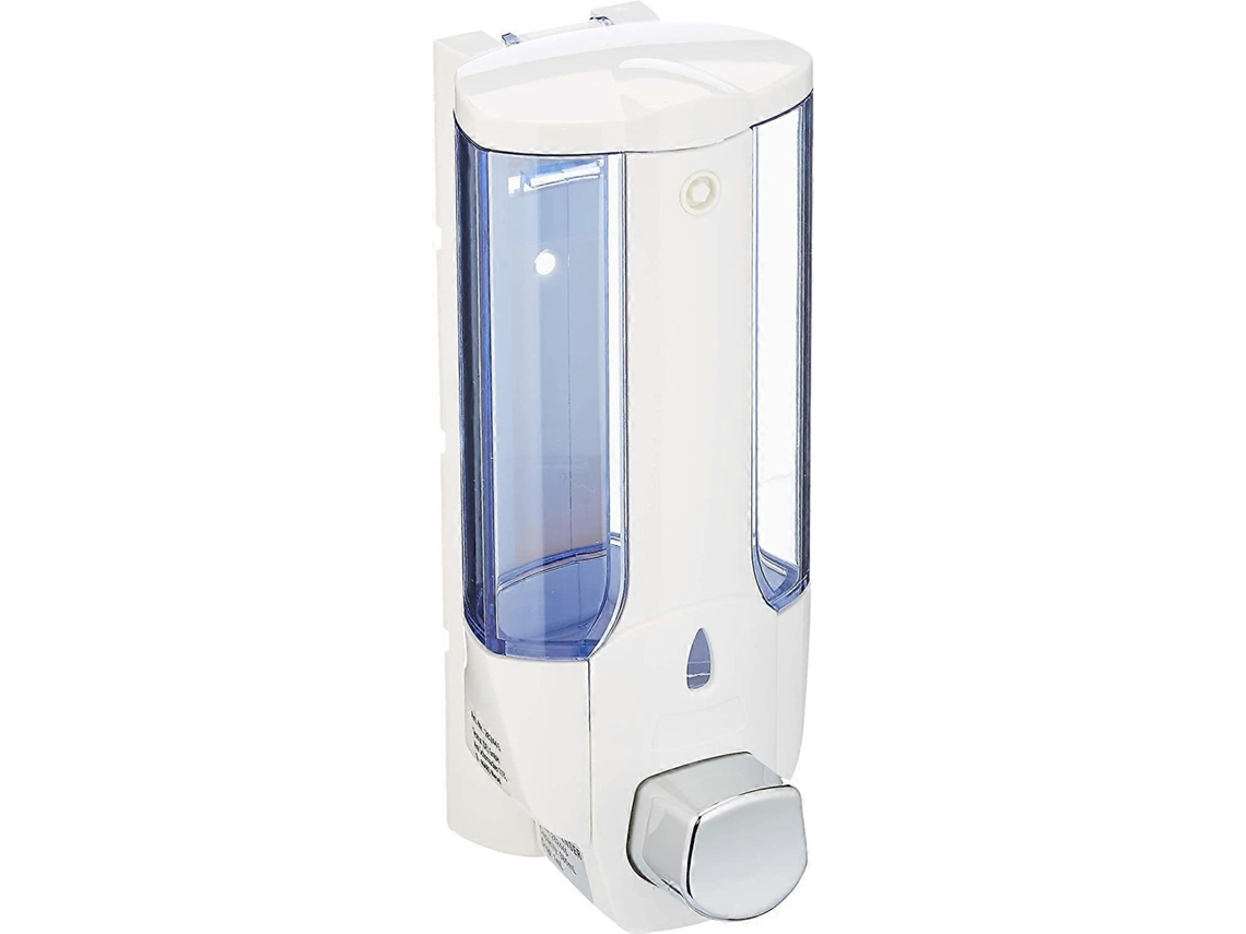 Dispensador de jabón líquido de pared de 380 ml, soporte para jabón líquido de baño, dispensador de líquido universal Rosewell