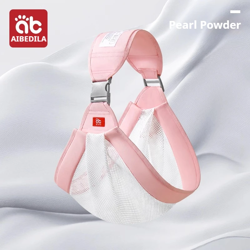 Portabebés (rosa transpirable), portabebés semicerrado, portabebés con soporte para la cadera