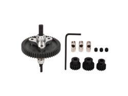 Conjunto De Engranajes Diferencial Rc 54t 15t 17t 19t Para Traxxas Slash Piezas De Repuesto Plata