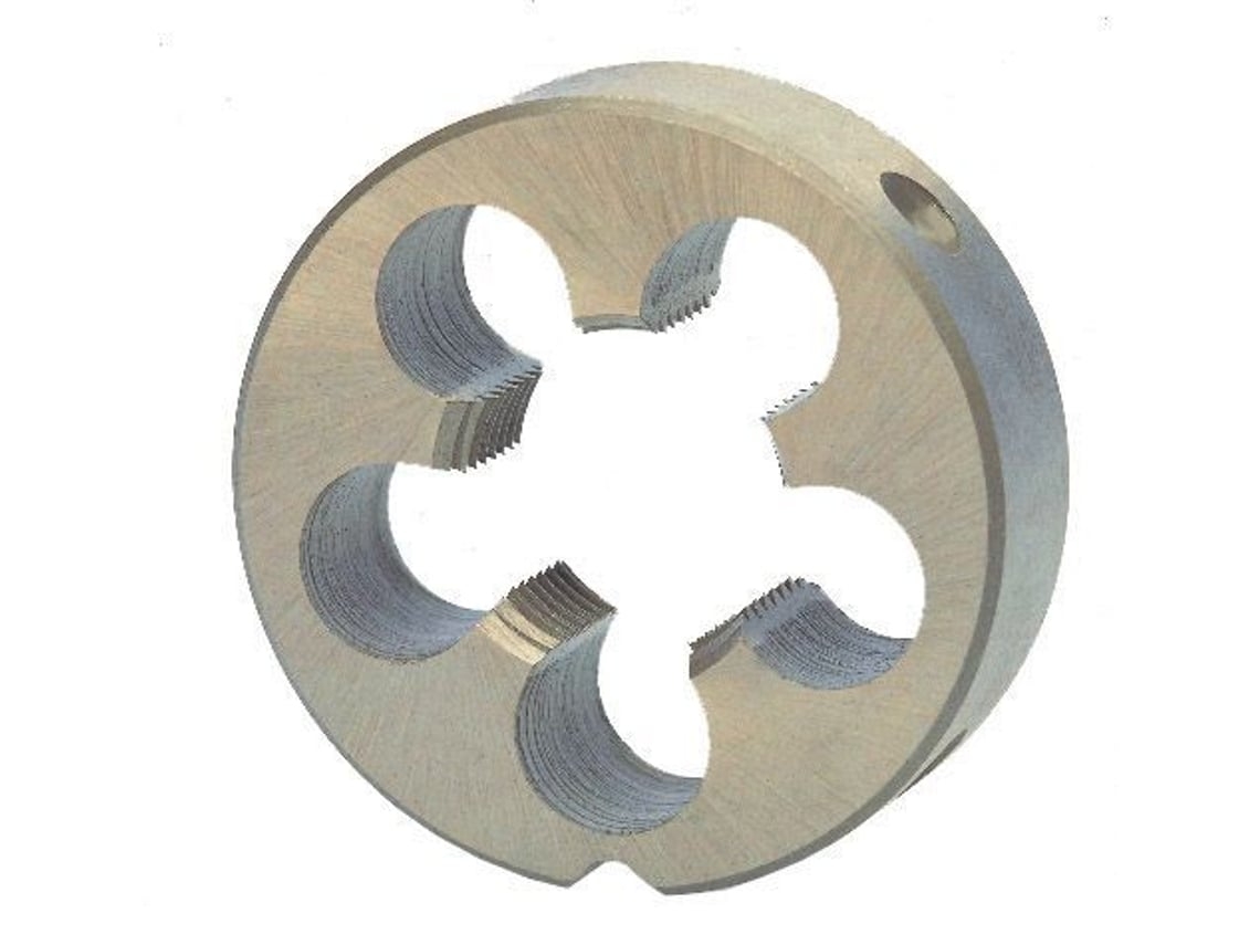 RUKO-239150-Cojinete redondo MF DIN EN 22568 HSS rectificado tipo B cerrado. Rosca MF15 x 1,5 mm