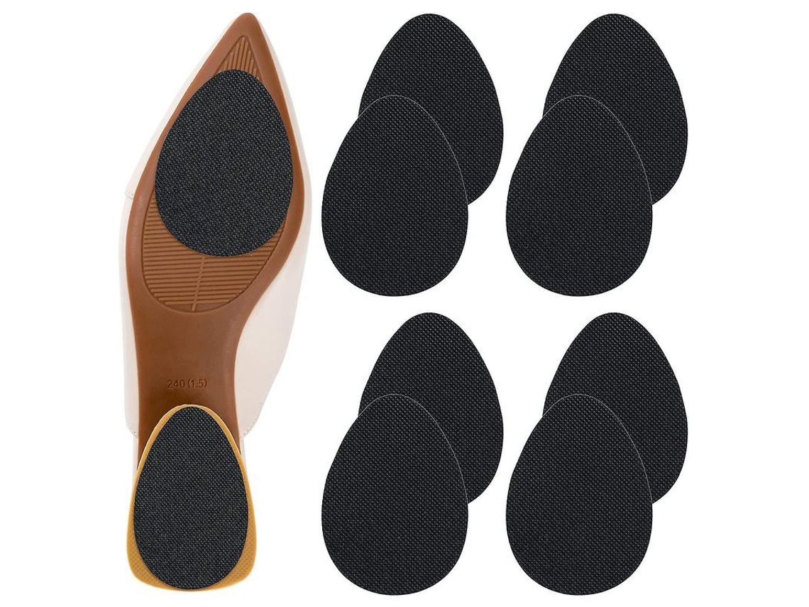 4 Pares De Almohadillas Antideslizantes Para Zapatos, Pegatinas Autoadhesivas Antideslizantes Para Suelas, Agarres Antideslizantes De Silicona Para Tacones Altos