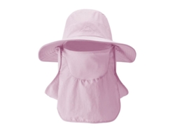 Sombrero De Pesca Para Hombre Protección Solar Outdoor Sombrero Bucket Senderismo Rosa