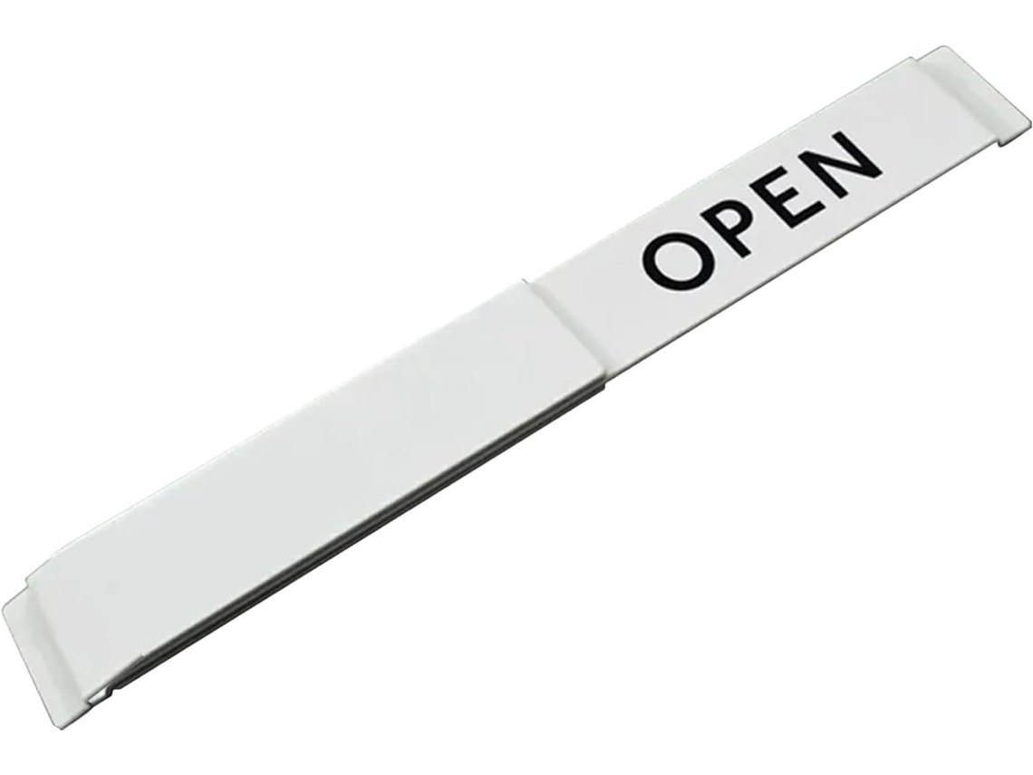 Letrero De Abierto Para Puerta De Negocio - Estilo Moderno, Indicador Decorativo, Horario