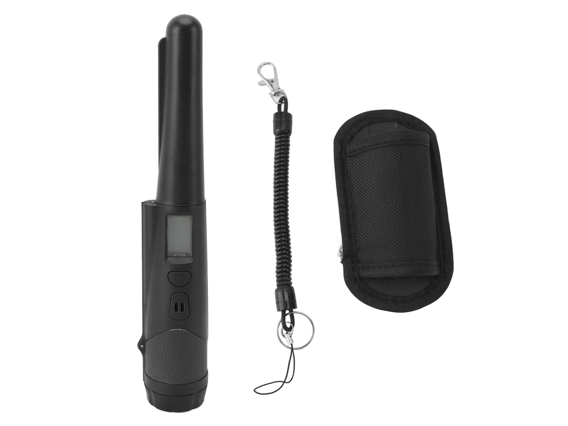 Baliza Metálica Impermeable Ip66 Con Linterna Y Pantalla Lcd Para La Búsqueda De Tesoros.