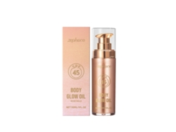 Aceite corporal brillante con protector solar de coco y oro rosa
