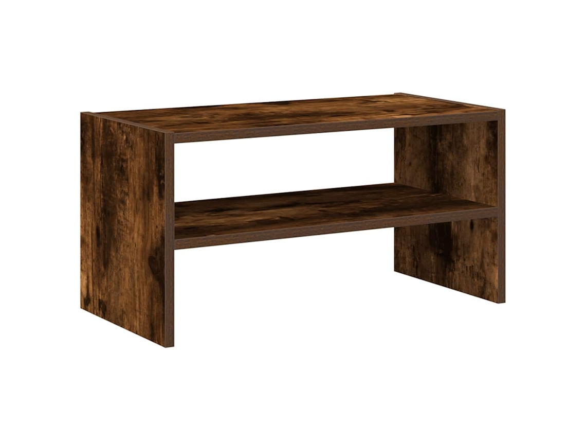 Zapatero apilable 60x30x30,5 cm Roble ahumado MAISON EXCLUSIVE