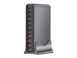Gan Tech Cargador Bakeey Ymx-730w De 730 W Con 10 Puertos Usb Pd, 4 Usb-a 6 Usb-c Pd Qc