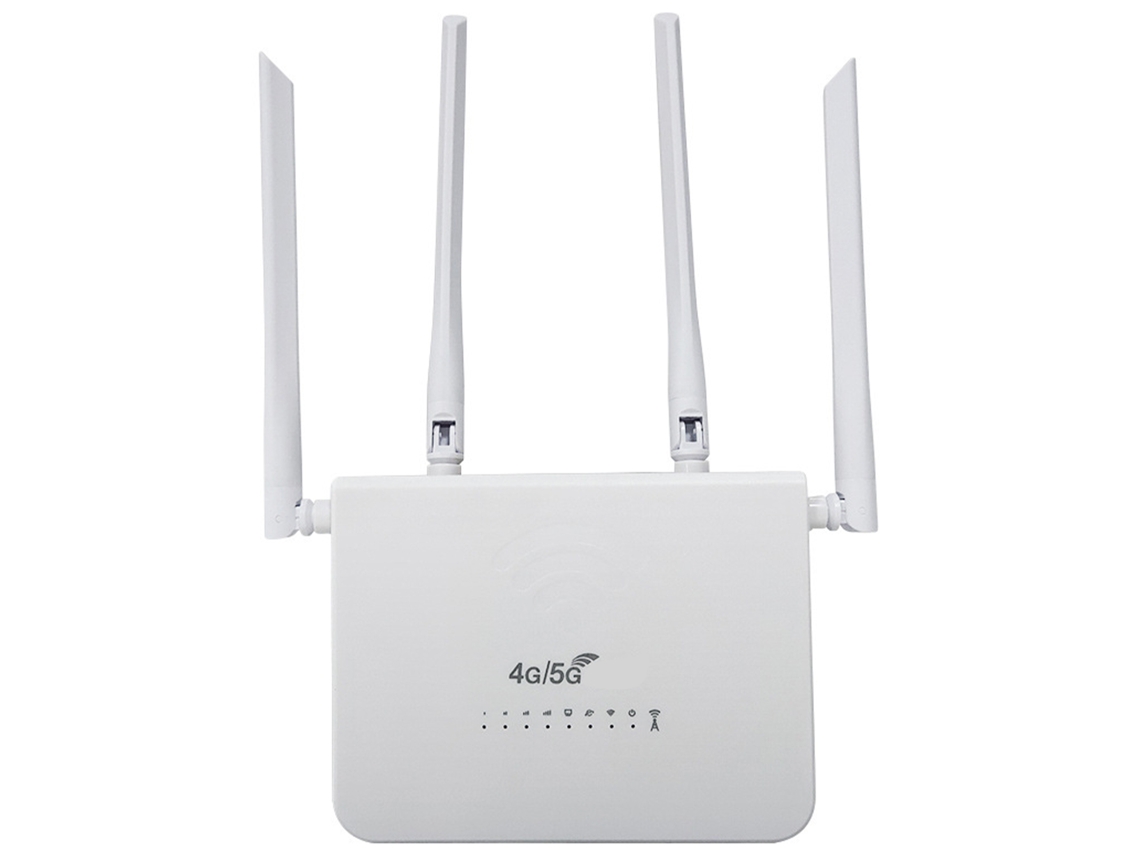 Router Wifi 4g Con 4 Antenas Y Ranura Sim, Hotspot Móvil Portátil Con Firewall Para Múltiples Usuarios