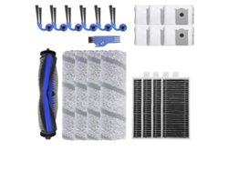 Kit Repuesto Para Ecovacs X11/x11 Pro/t80s Depósito, Cepillos Laterales, Rodillo, Bolsas, Filtros Y Rodillos