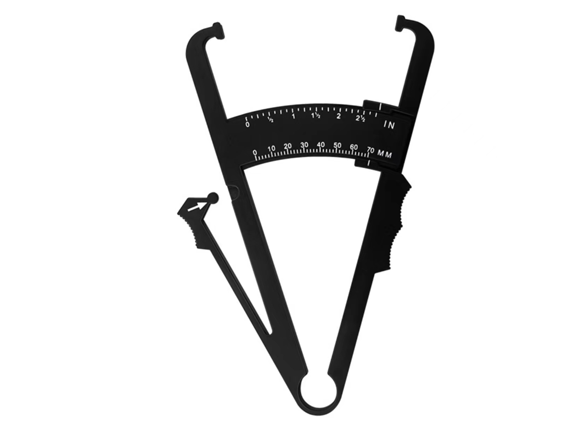 Pinzas para medir el espesor de grasa Mdug (negras, calibre doble)