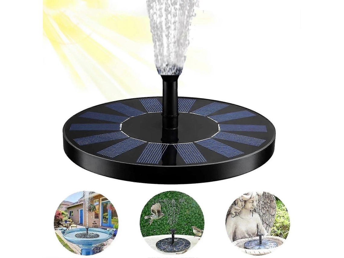 Rebe-bomba De Fontana Solar Flotante 1.7w Para Estanque Piscina Jardin Decoracion Circulacion De Agua