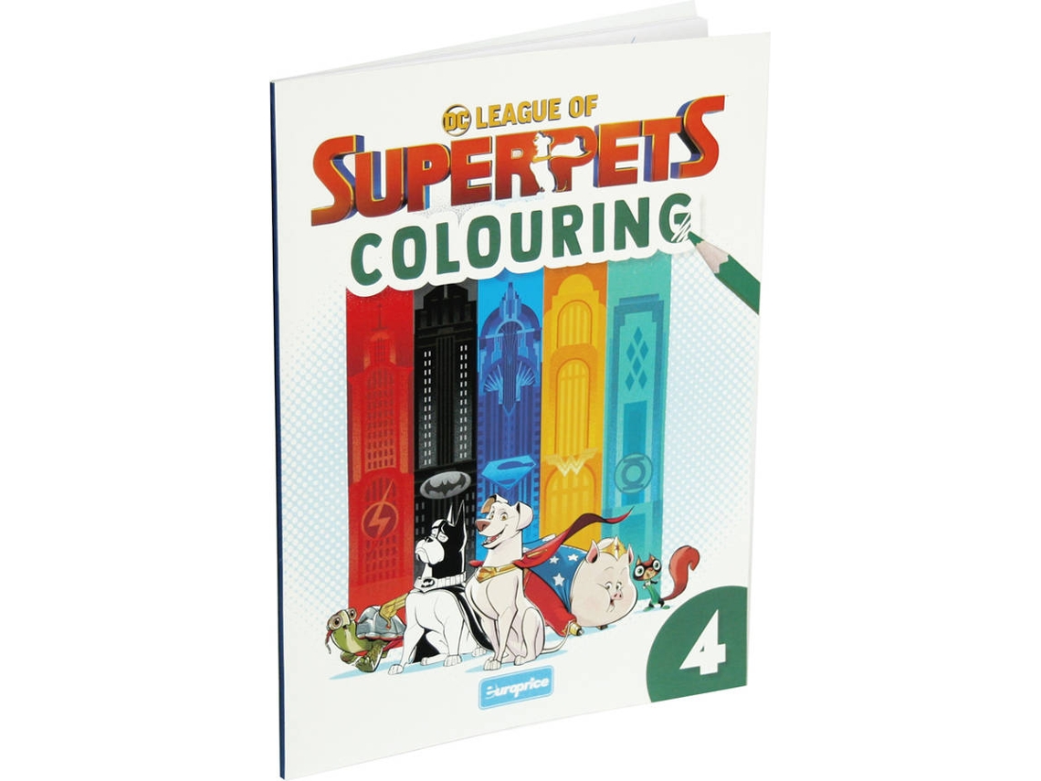 Libro League of SuperPets Colouring - 4 de Europrice (Portugués)