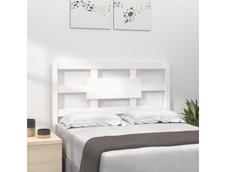 Cabecero de cama VIDAXL Blanco Madera (105.5x4x100 cm)