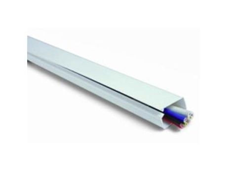 Canaleta adhesiva blanco 28x15mm. tira 2mt.