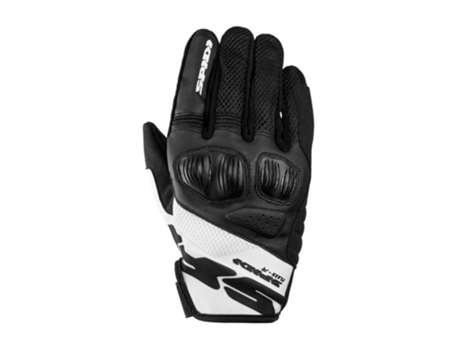 Guantes Unisex SPIDI Flash-r Evo Kt Negro para Motociclismo (XL)