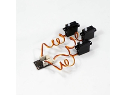 Para Flysky Afhds 2aaeorc 3pcs Micro Servo 1.7g Rx14 Mini 4ch Esc 5a/1s Micro Avión Interior S-fhss/dsmx/2/frsky D16/flysky Afhds 2a