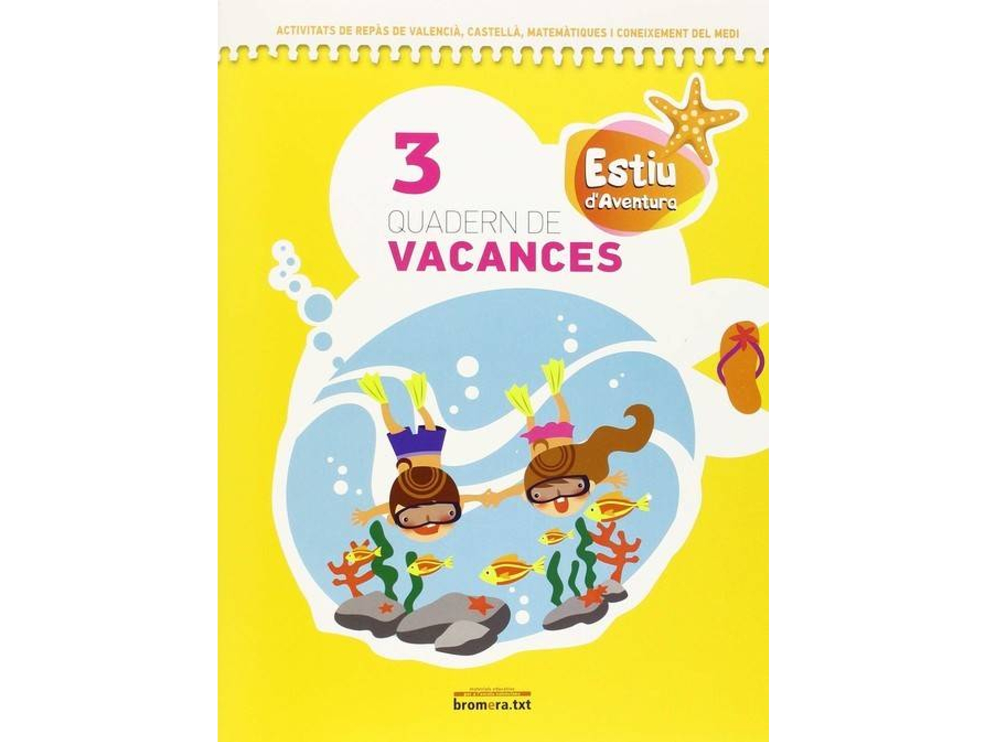 Libro Estiu D'Aventura. Quadern De Vacances 3. Tercer De Primària (Valenciano)
