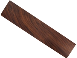 Reposamuñecas Ergonómico De Madera Maciza Para Teclado, Con Soporte Curvado Natural.