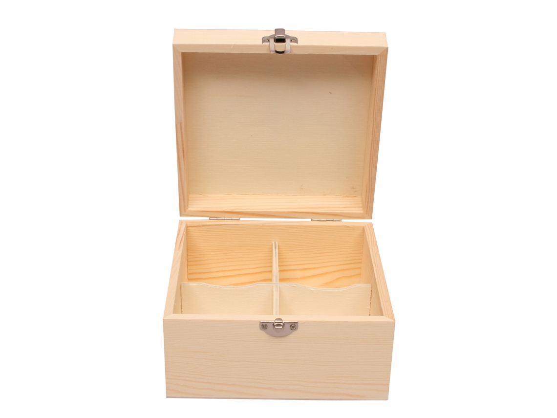 Caja LG (Madera - Multicolor - 16,5 x 9 x 15,8)