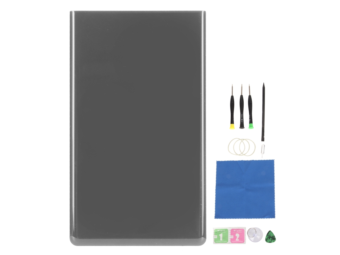 Cubierta Trasera De Cristal Para Pixel 6 Con Kit De Reparación, Cubierta Trasera Negra Compatible