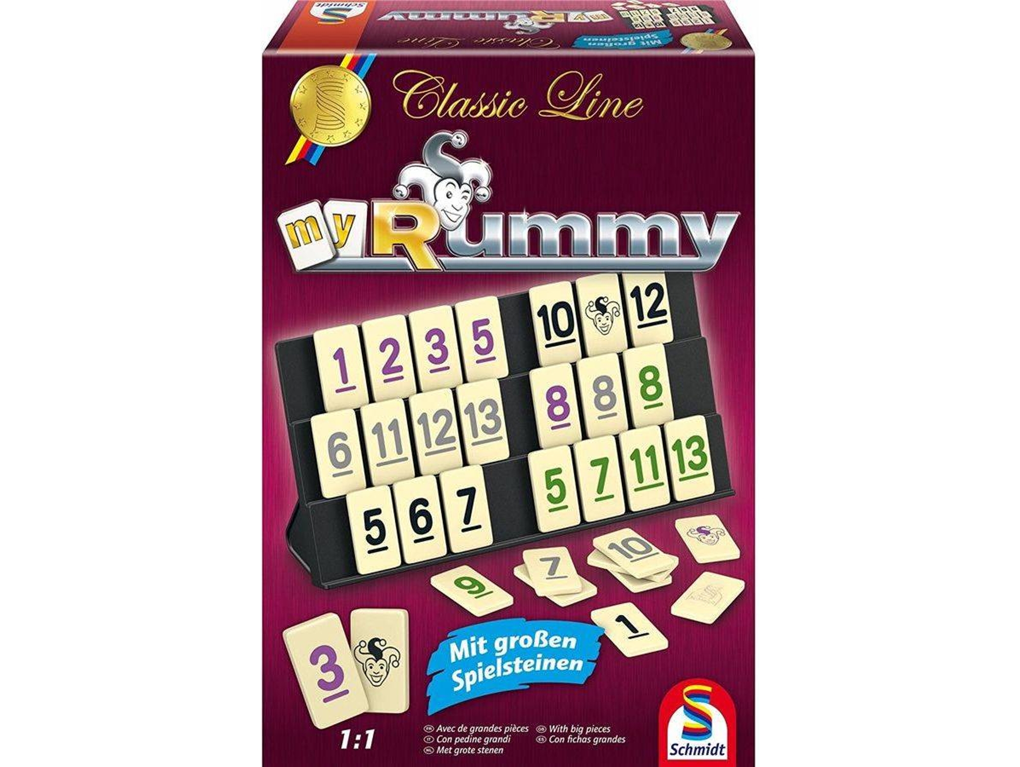 Juego de Mesa DEVIR My Rummy (Edad Mínima: 8)