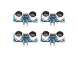 Módulo De Sensor Ultrasónico Sr04 (4 Unidades) Para Medición De Distancia En Robots