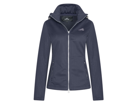 Chaqueta de Mujer para Equitación EURO-STAR Cremallera Completa Tech Azul (L)