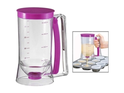 Dispensador De Masa De 900 Ml Para Pasteles, Cupcakes, Muffins, Panqueques Y Donas, Fácil De Usar.