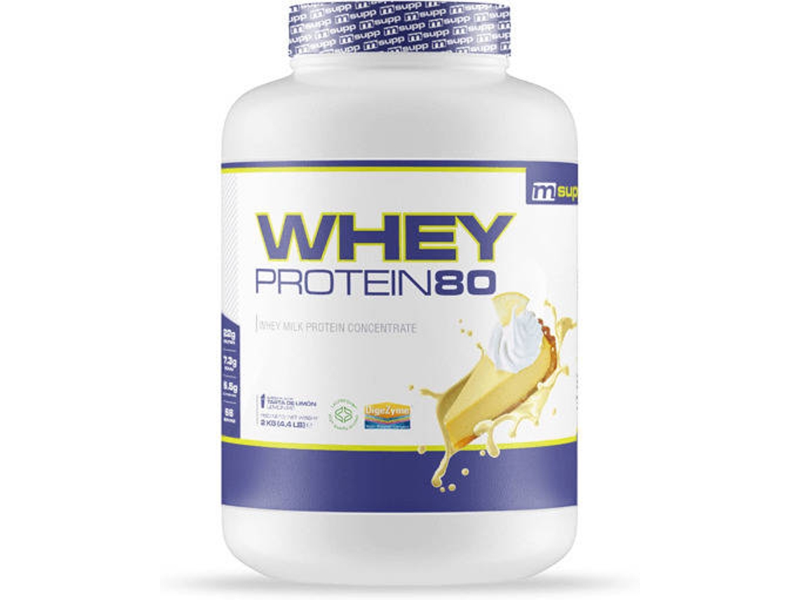 Whey Protein80 - 2 Kg Pastel De Limón Masmusculo