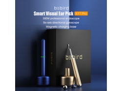 Otoscopio Visual Inteligente Bebird X17 Pro Con Cámara De 300 W Y Base De Carga Magnética Tipo C.
