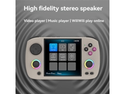 Rg Cubexx Retro Handheld Games Console 32g128g Rgb Joystick Video Gaming Player Support Wifi Bluetooth Gray