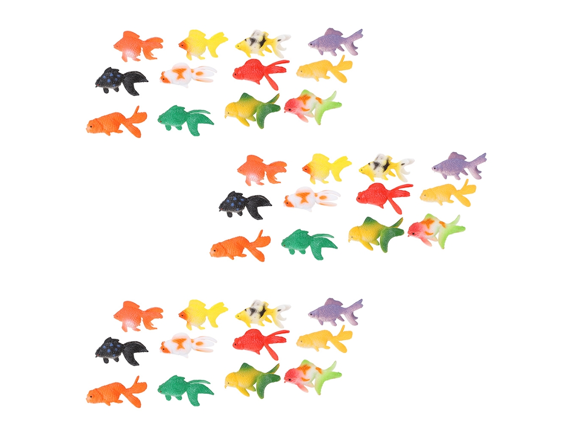 Juego De 36 Juguetes De Animales, Peces Y Ranas De Simulación, Educativos Para Niños.
