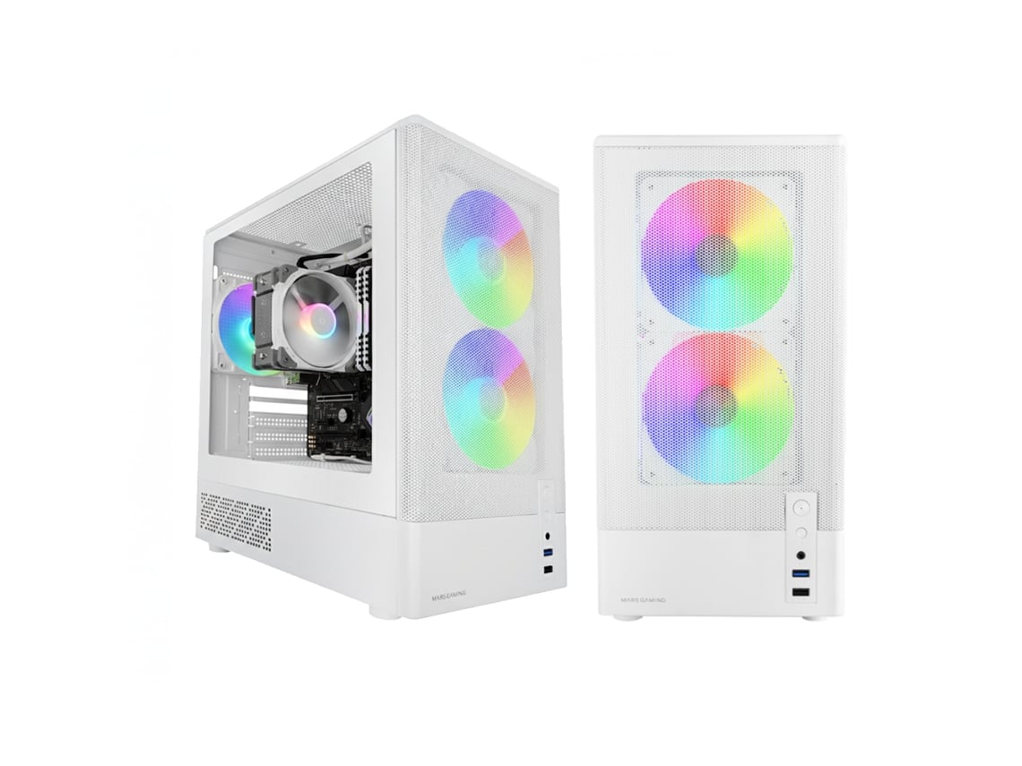 Neo Pc Gaming Onyx Blanca (amd Ryzen 5 5500 – 32gb Ddr4 – 1tb Ssd – Rtx 5050 – Windows 11)