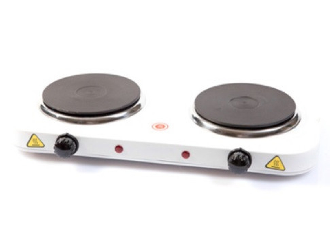 M01863 hobs Blanco Encimera Hornillo eléctrico / Placa eléctrica 2 zona(s) TELEFUNKEN