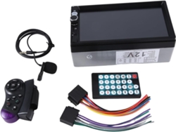 Radio Para Coche Mp5 Con Pantalla Táctil Capacitiva Full Hd De 7 Pulgadas Y Reproductor Fm.
