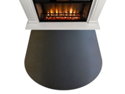 Placa Protectora Para Chimenea Espelharte, 80x90 Cm, Forma De Arco