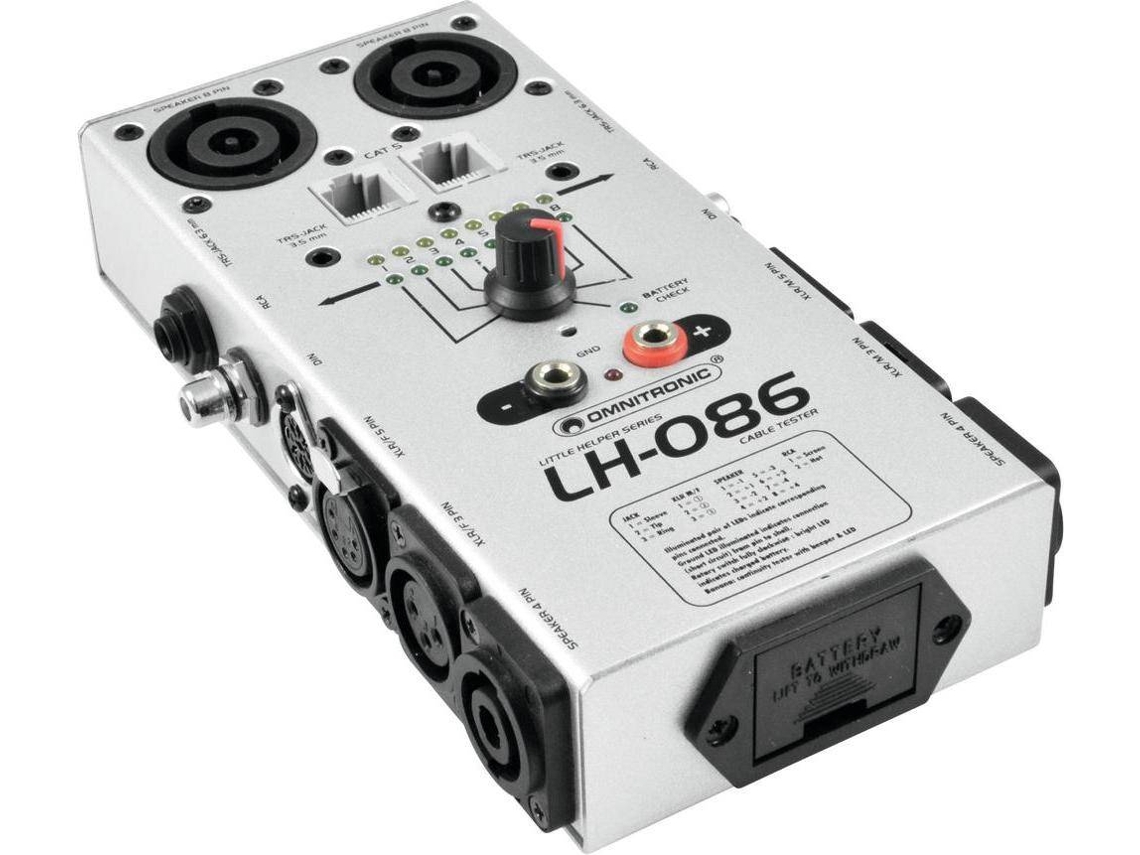 Probador de Cables OMNITRONIC LH-086