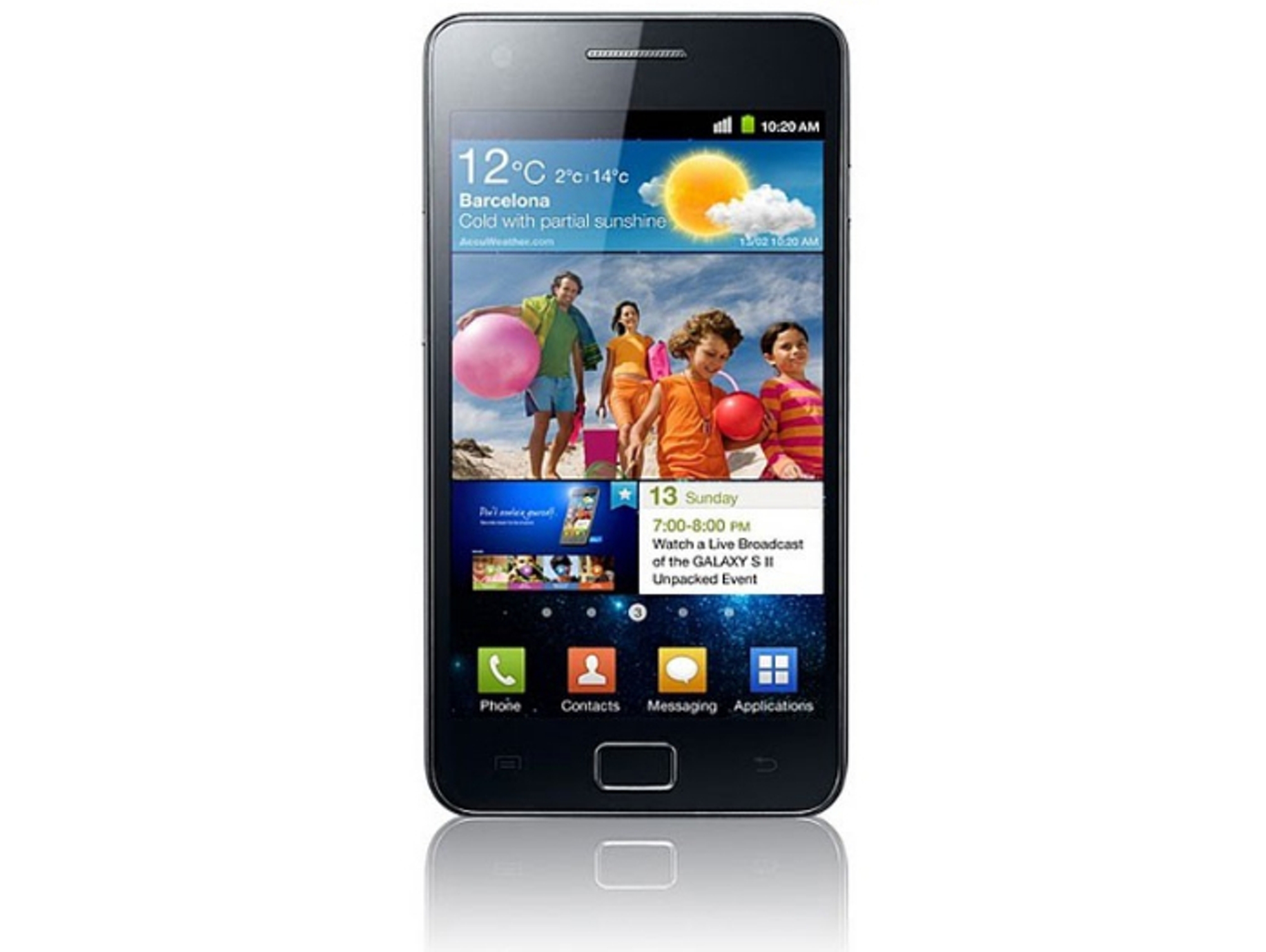Smartphone SAMSUNG GALAXY SII I9100 Negro