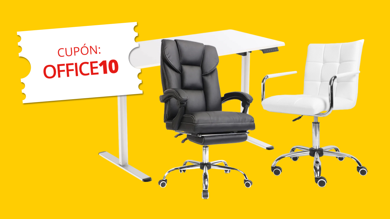 Hasta 50% + 10% EXTRA en Muebles de Oficina